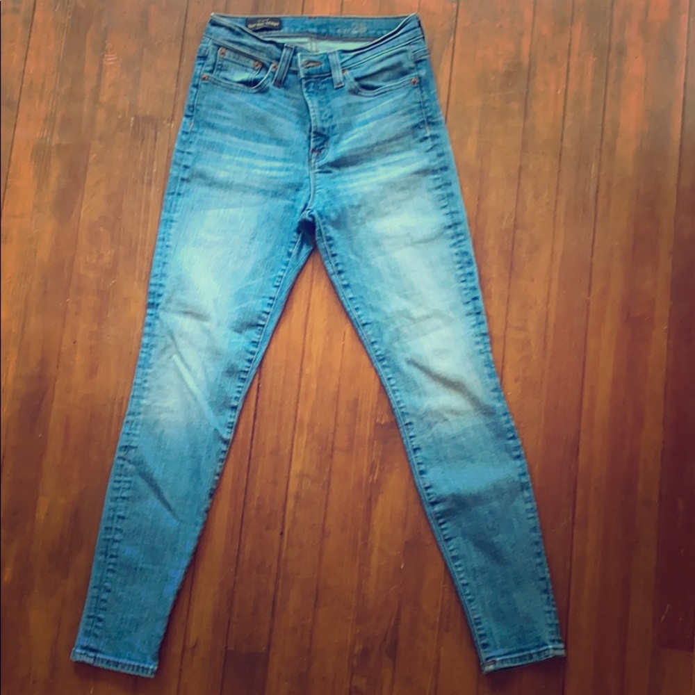 J. Crew High Rise Skinny Jeans